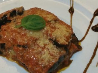 parmigiana Pesce spada melanzane