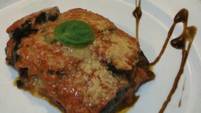 parmigiana Pesce spada melanzane