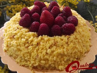 Mimosa al Limone con Fragole e Lamponi
